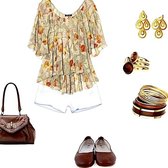 Gryphon New York Silk Semi Sheer Blouse in Vintage Leaf Sz XS/S - Picture 3 of 7